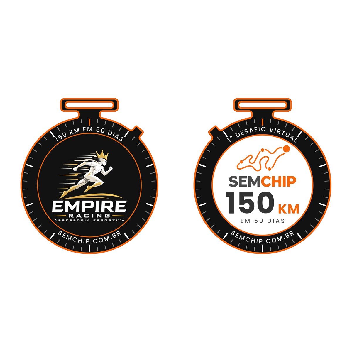 Corrida da Entrega das Medalhas — 1º Desafio Virtual